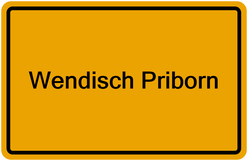 Handelsregisterauszug Wendisch Priborn